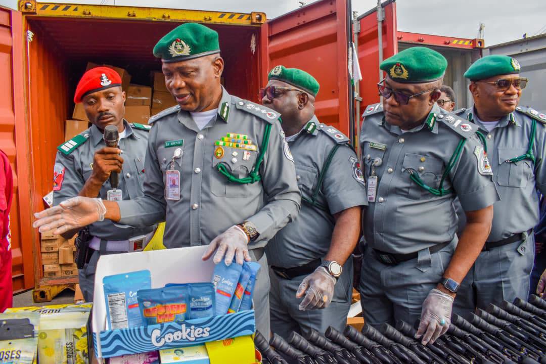 Customs Names Two Suspects