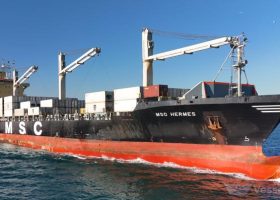 25 Crew Rescued From MSC Container Ship