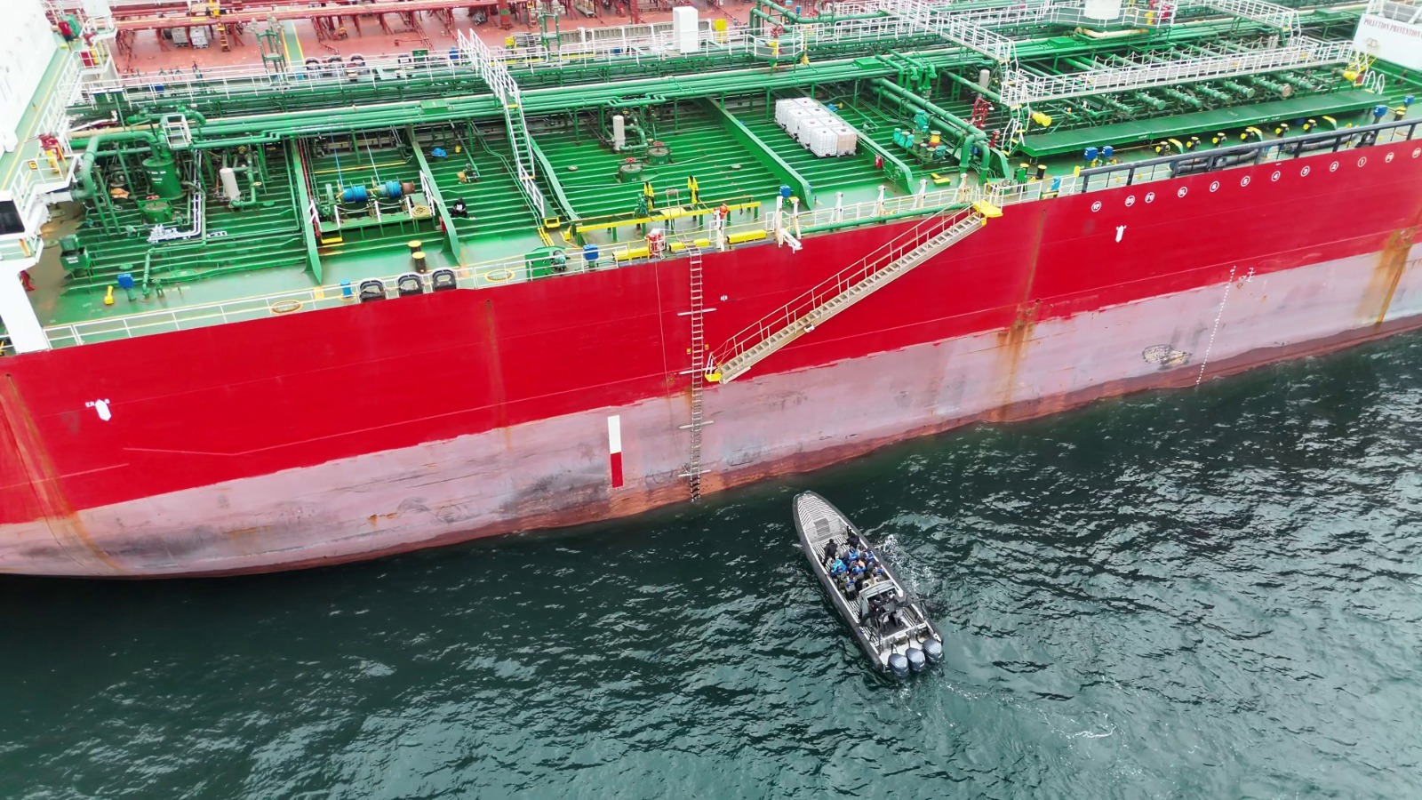 Deep Blue Officers Board Vessels in Lagos