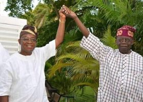 Tinubu Celebrates Oyetola at 72