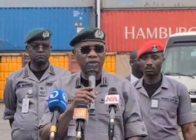 Customs Seizes Contraband in 56 Containers