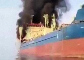 Vessel Hit by Projectile in Strait of Hormuz