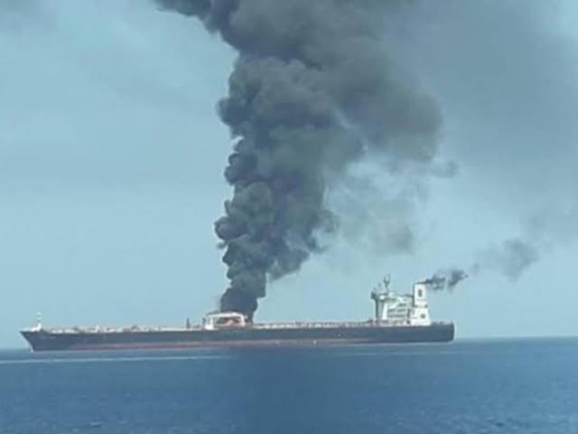 Two More Tankers Hit in Strait of Hormuz