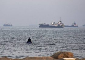 Saudi Oil Supertankers Hit by Projectiles
