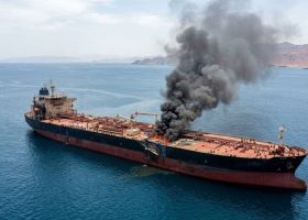 Tanker Disabled in Strait of Hormuz