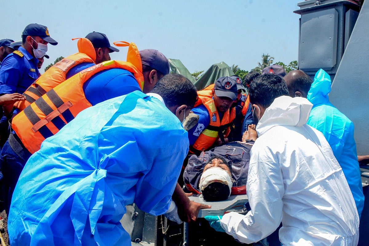 Sri Lanka Rescues 40 Iranian Sailors